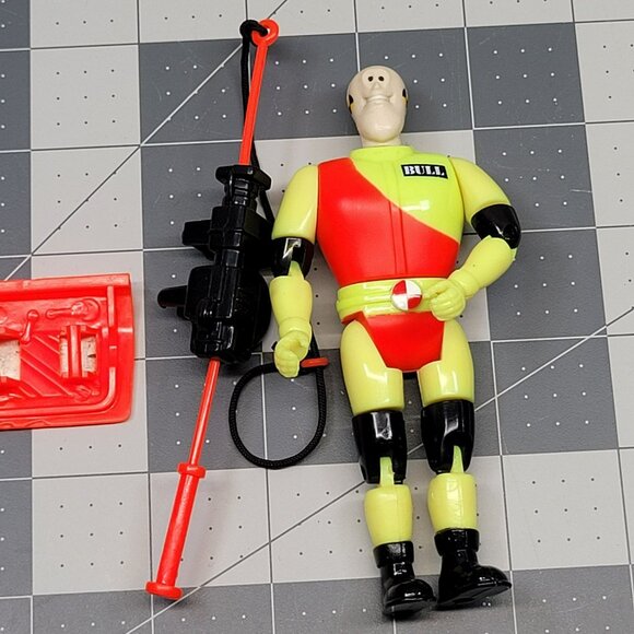 Incredible Crash Test Dummies Bull Action Figure Pro-Tek Tyco Dummys Taxi‎ 1992 - Picture 2 of 5